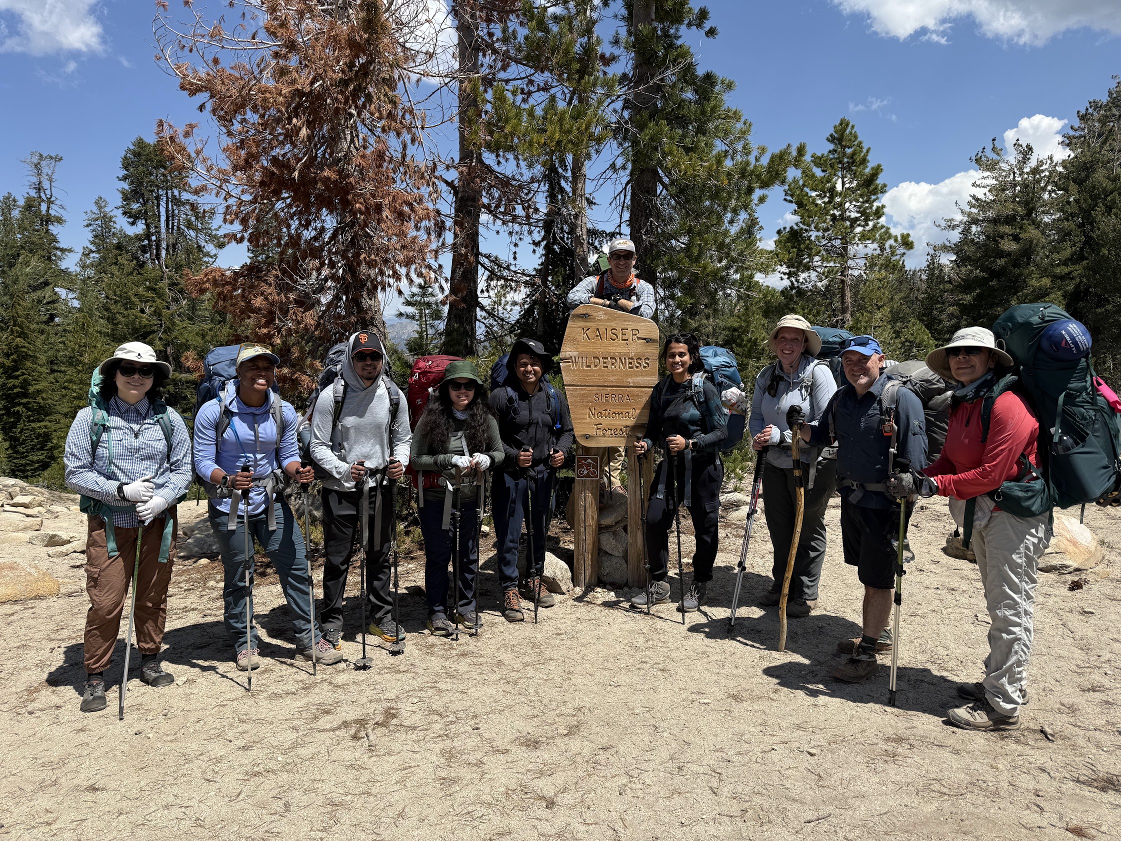 Kaiser Wilderness group photo